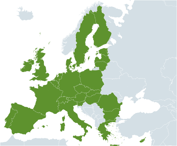 Map European Union